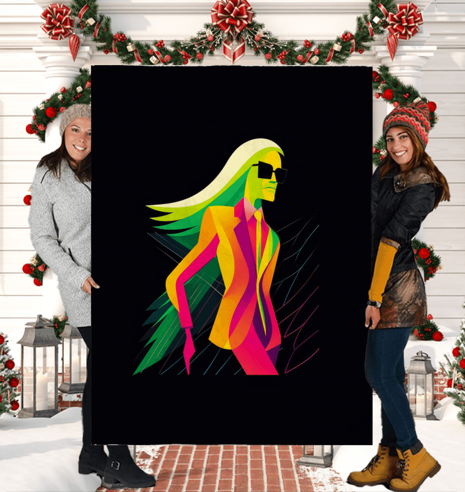 Glamour Graffiti Sherpa Luxury - Beyond T-shirts