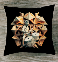 Melodious Motifs Indoor Pillow