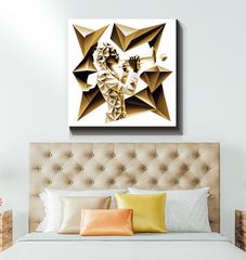 Vibrant Vibes Wrapped Canvas