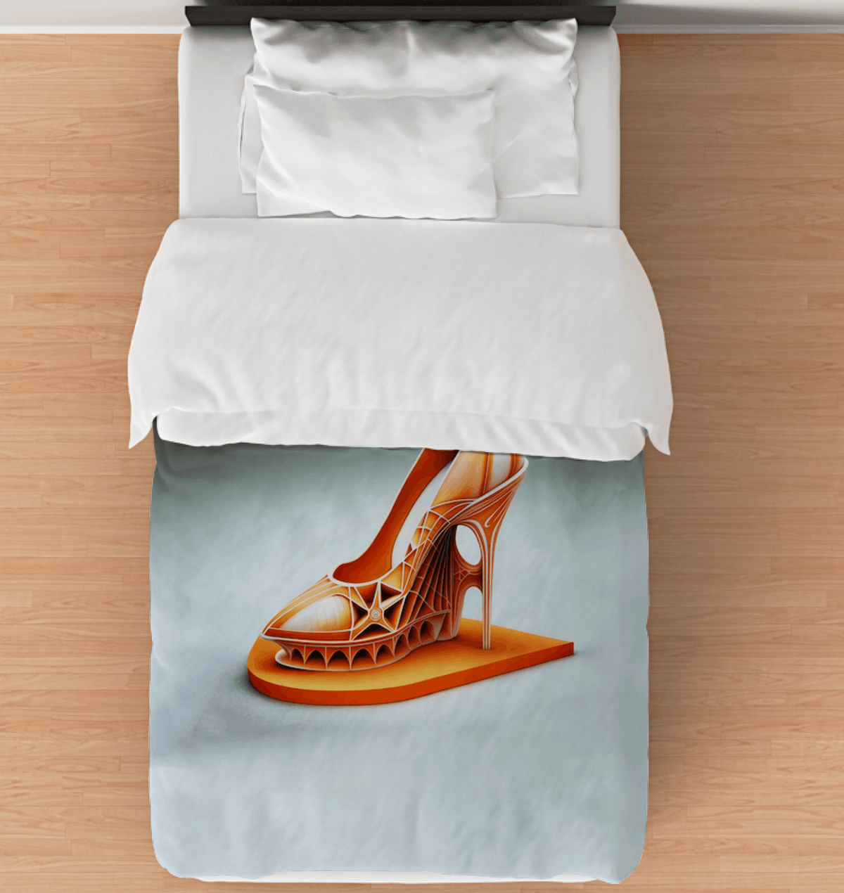 Futuristic Shoe Dreams Comforter Elegance - Beyond T-shirts