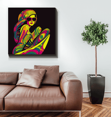 Fashion Fusion Canvas Art - Beyond T-shirts