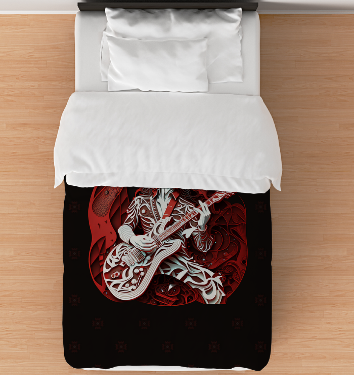 Legendary Lyrics Duvet Cover