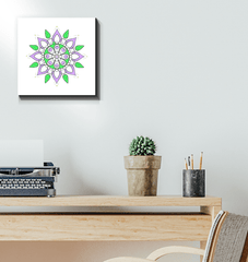 Mandala Blossoms Canvas Triptych - Beyond T-shirts