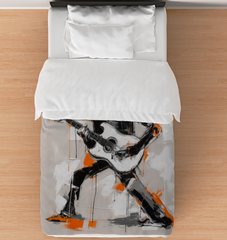 Abstract Oasis Minimalist Duvet Cover