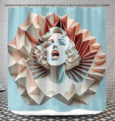 Rap Rhyme Shower Curtain