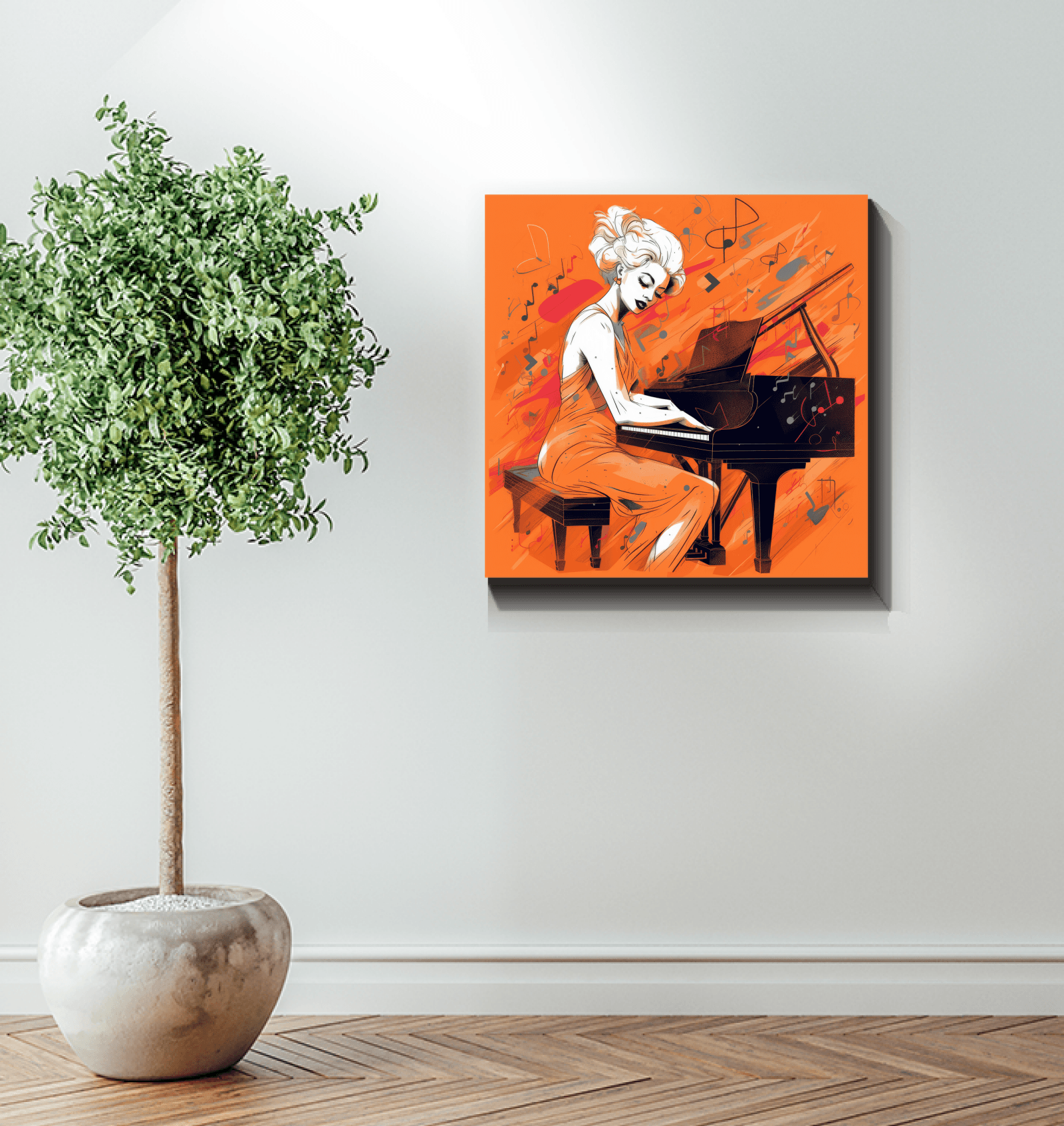 Harmony Of Style Canvas Art - Beyond T-shirts