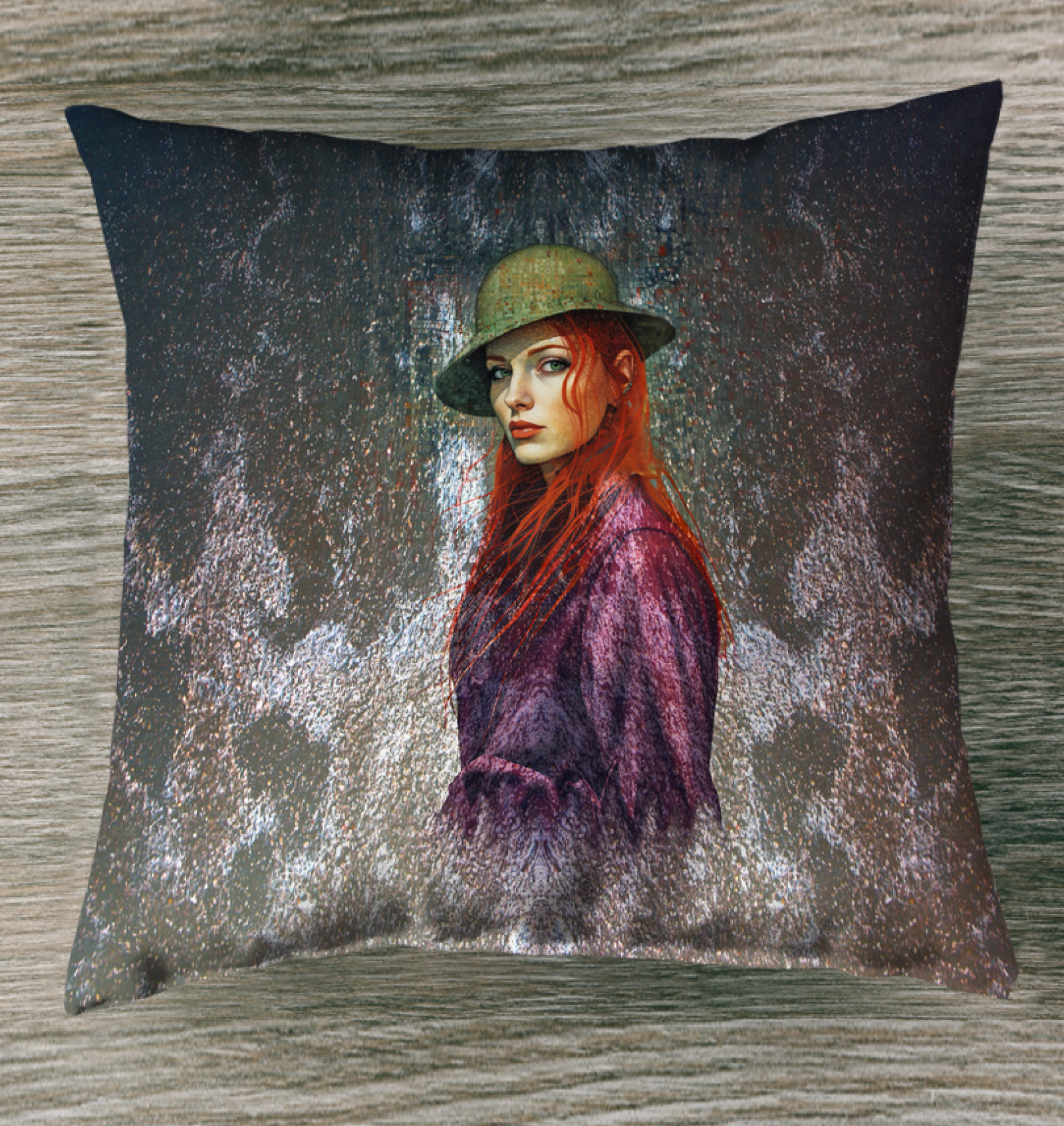 Celestial Glow Beyond Style Indoor Pillow - Living Room Ambiance.