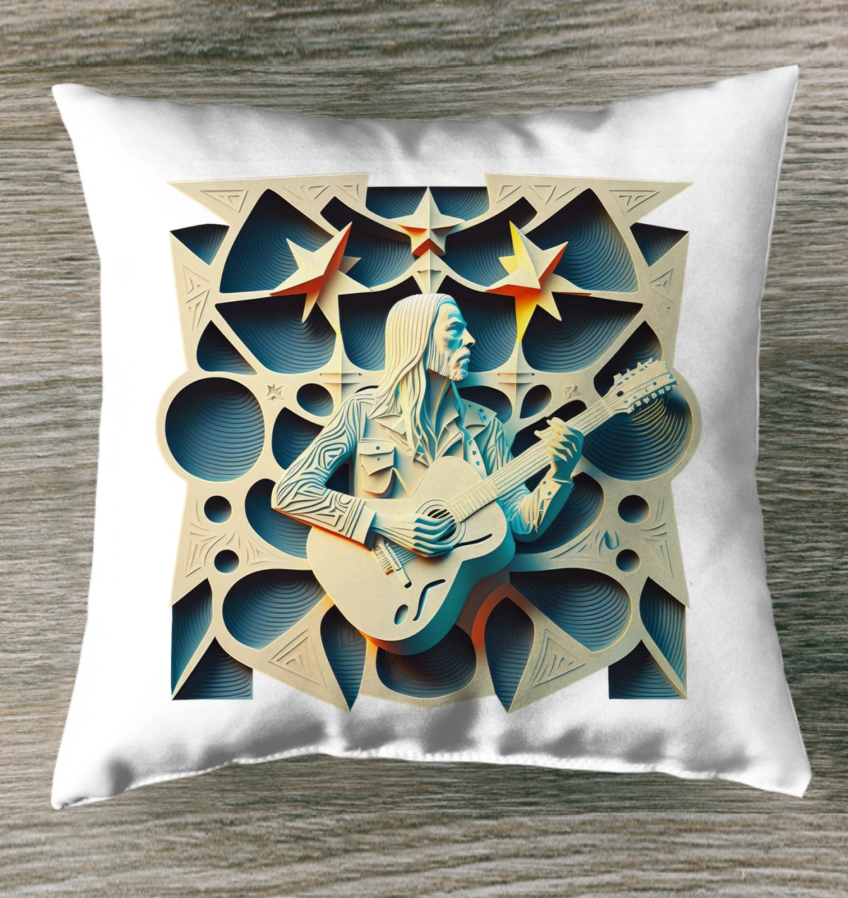 Treble Tranquility Indoor Pillow