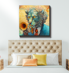 Lion's Pride Wrapped Canvas