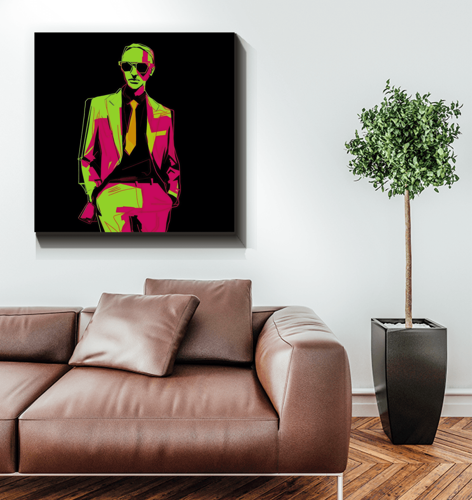 Runway Allure Fashion Canvas Print - Beyond T-shirts