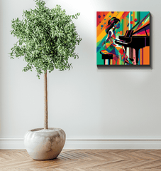 Elegant Couture Harmony Wrapped Canvas - Beyond T-shirts