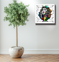 Baroque Brilliance Wrapped Canvas