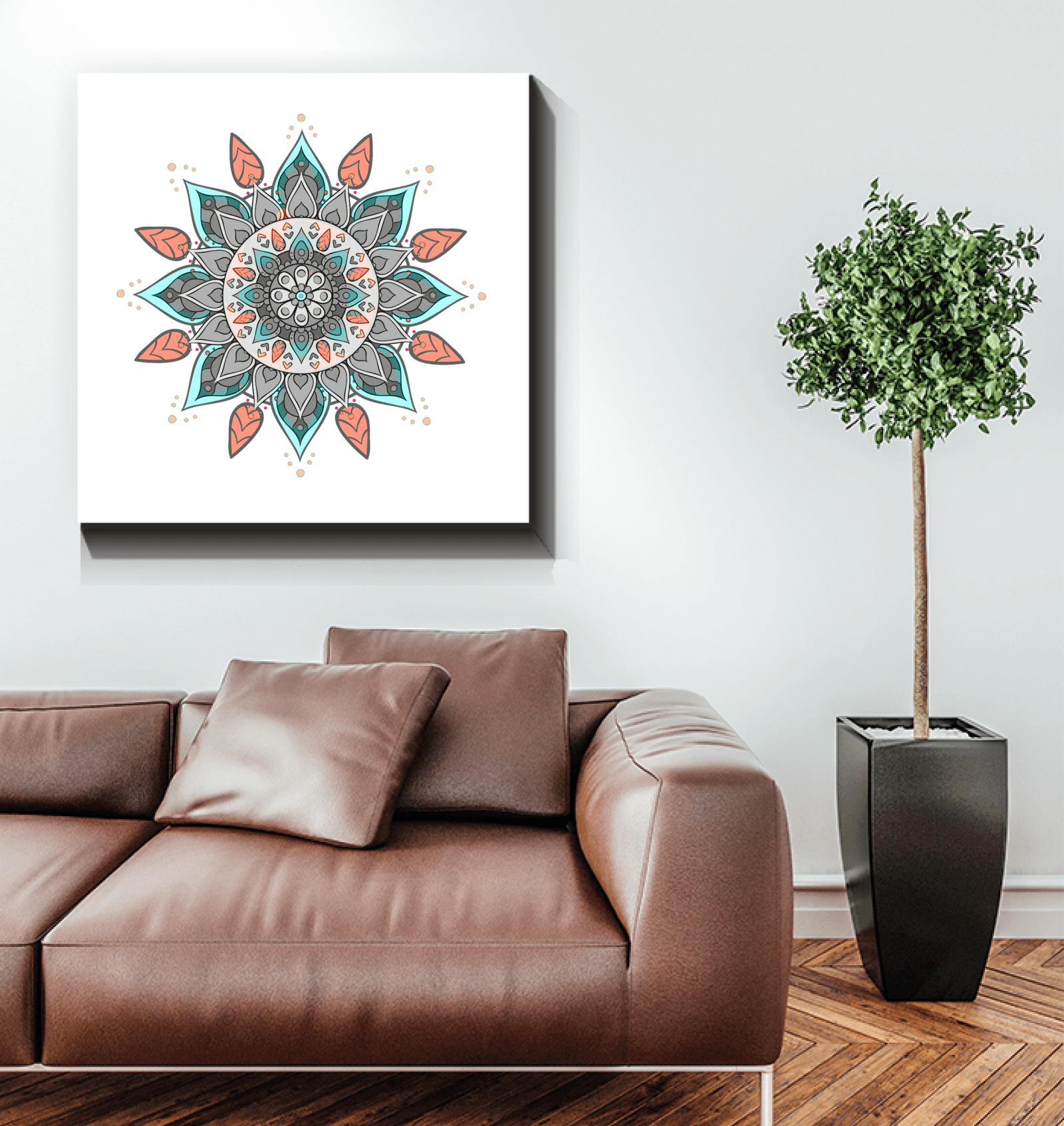 Mandala Elements Metal Sculpture - Beyond T-shirts