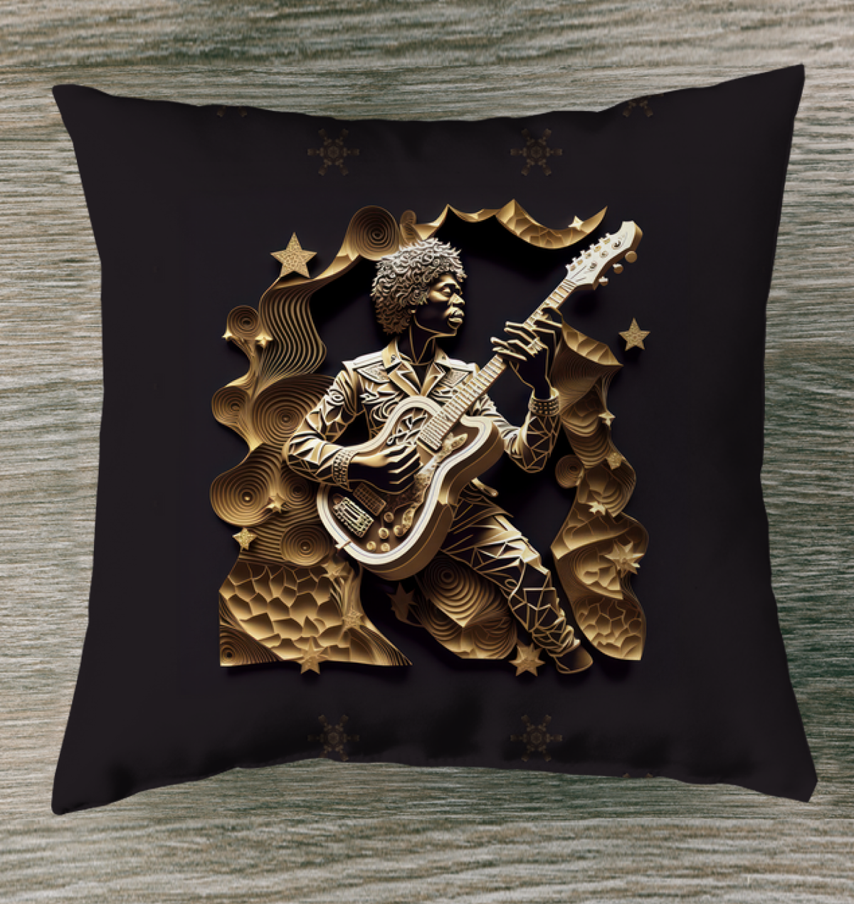 Lyrical Layers Outdoor Pillow