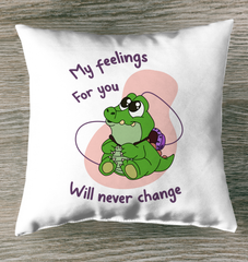 My Feelings For You Indoor Pillow