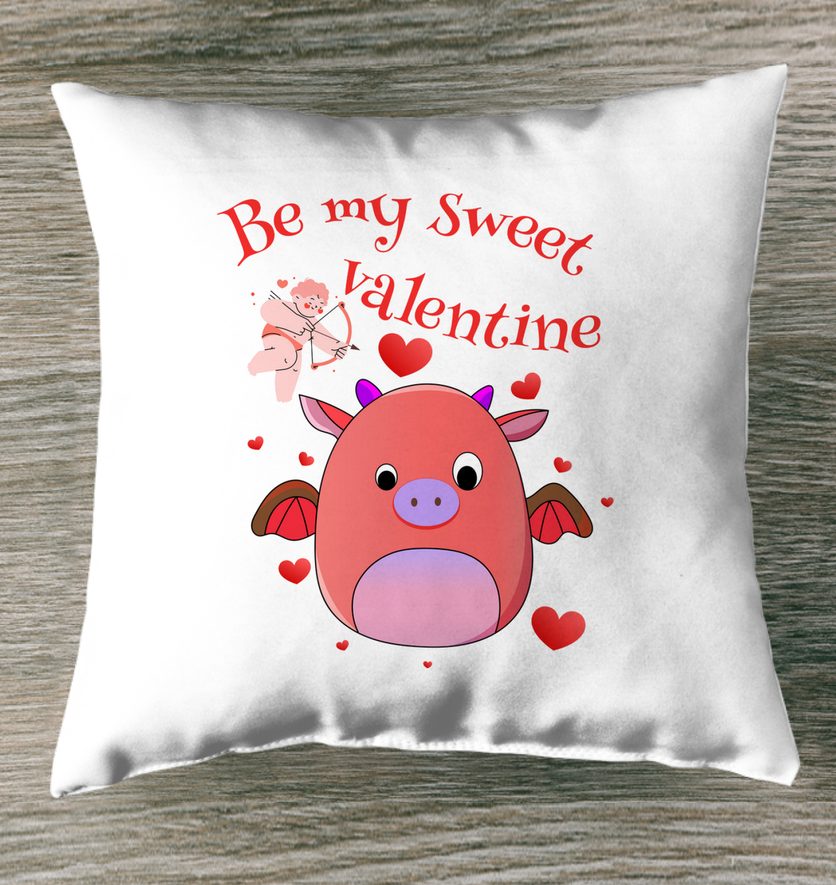 Be My Sweet Valentine Indoor Pillow