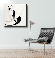 Graceful Tabby Lounge Art - Beyond T-shirts