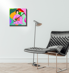 Geisha1 Wrapped Canvas - Beyond T-shirts