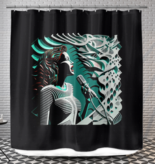 Dance Dynamics Shower Curtain