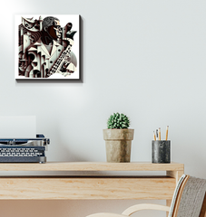 Note Nirvana Wrapped Canvas