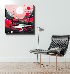 Mystical Meadows: Landscape Canvas Art