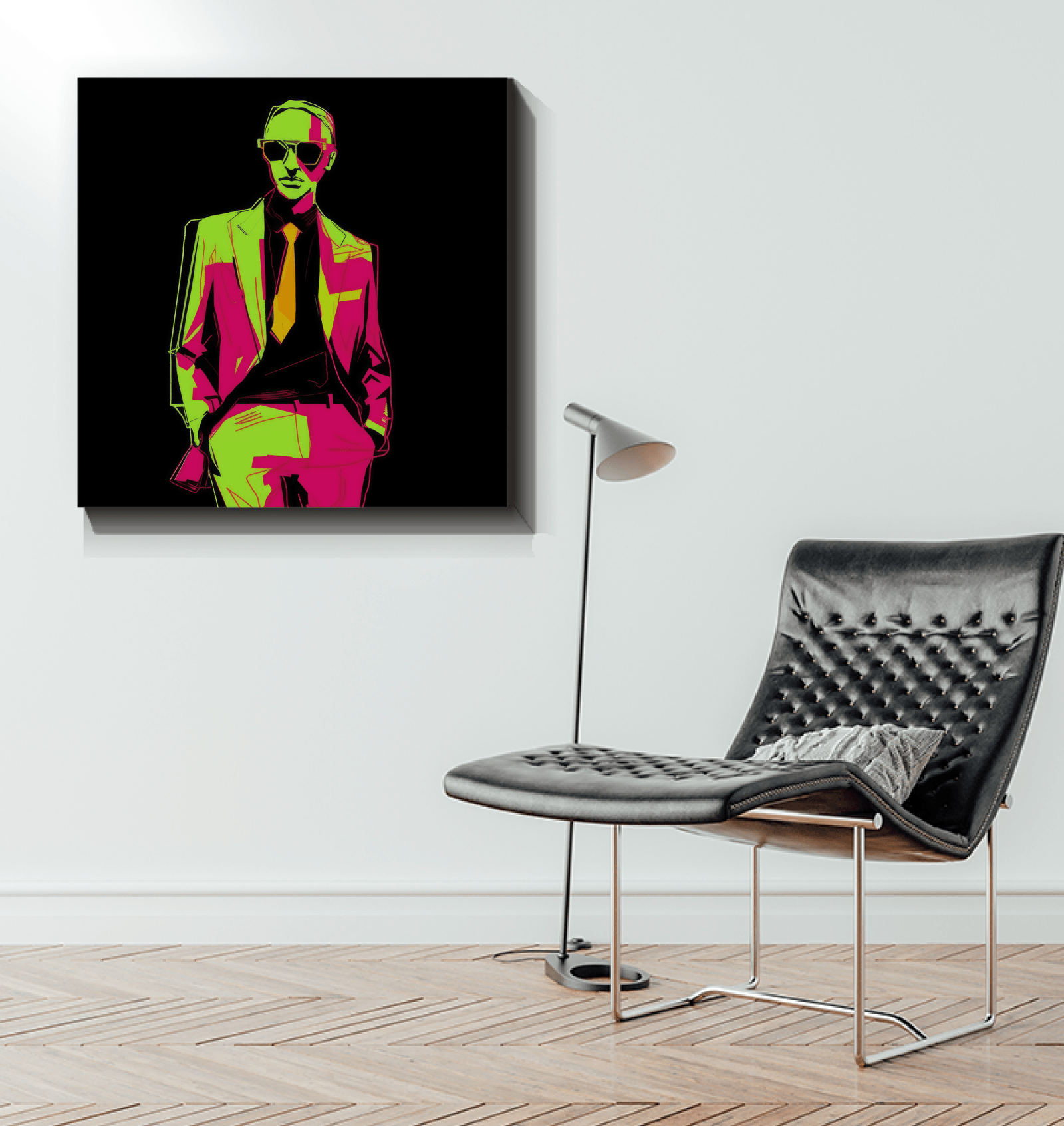 Runway Allure Fashion Canvas Print - Beyond T-shirts