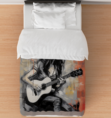 Abstract Whispers Duvet Cover