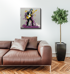 Urban Oasis Minimalist Abstract Wrapped Canvas