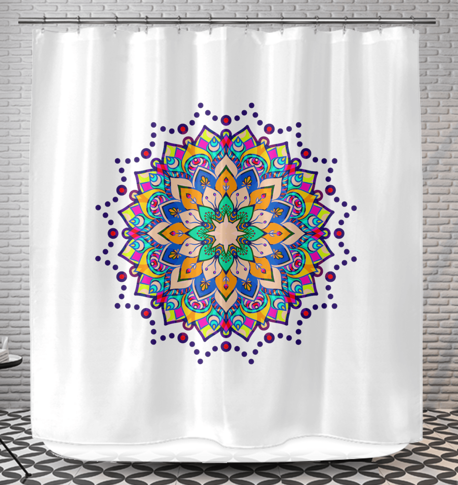 Mandala Elements Fabric Drapes - Beyond T-shirts