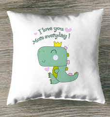 I Love You Everyday Indoor Pillow