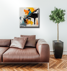 Elegance in Simplicity Abstract Canvas Art