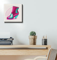 Futuristic Soles - Shoe Inspired Canvas Print - Beyond T-shirts