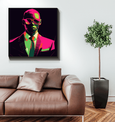 Stylish Silhouettes Canvas Art - Beyond T-shirts