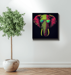 Majestic Elephant Majesty Canvas - Beyond T-shirts