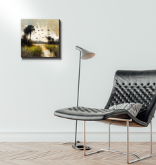 Ocean Horizon Landscape Wrapped Canvas