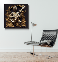 Sonic Symphony Wrapped Canvas