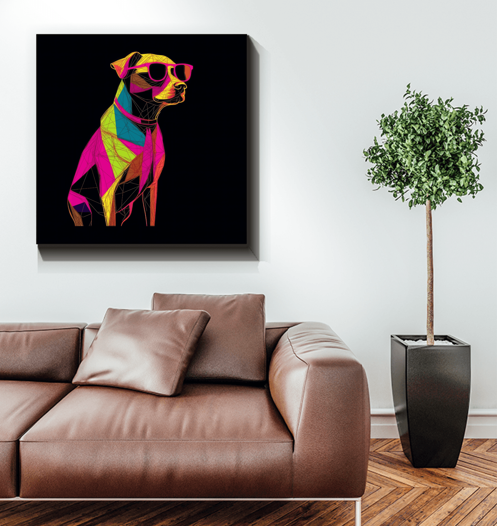 Sunny Day Stroll Canvas Print - Beyond T-shirts