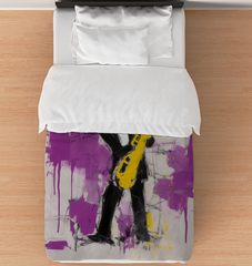 Abstract Elegance Minimalist Duvet Cover