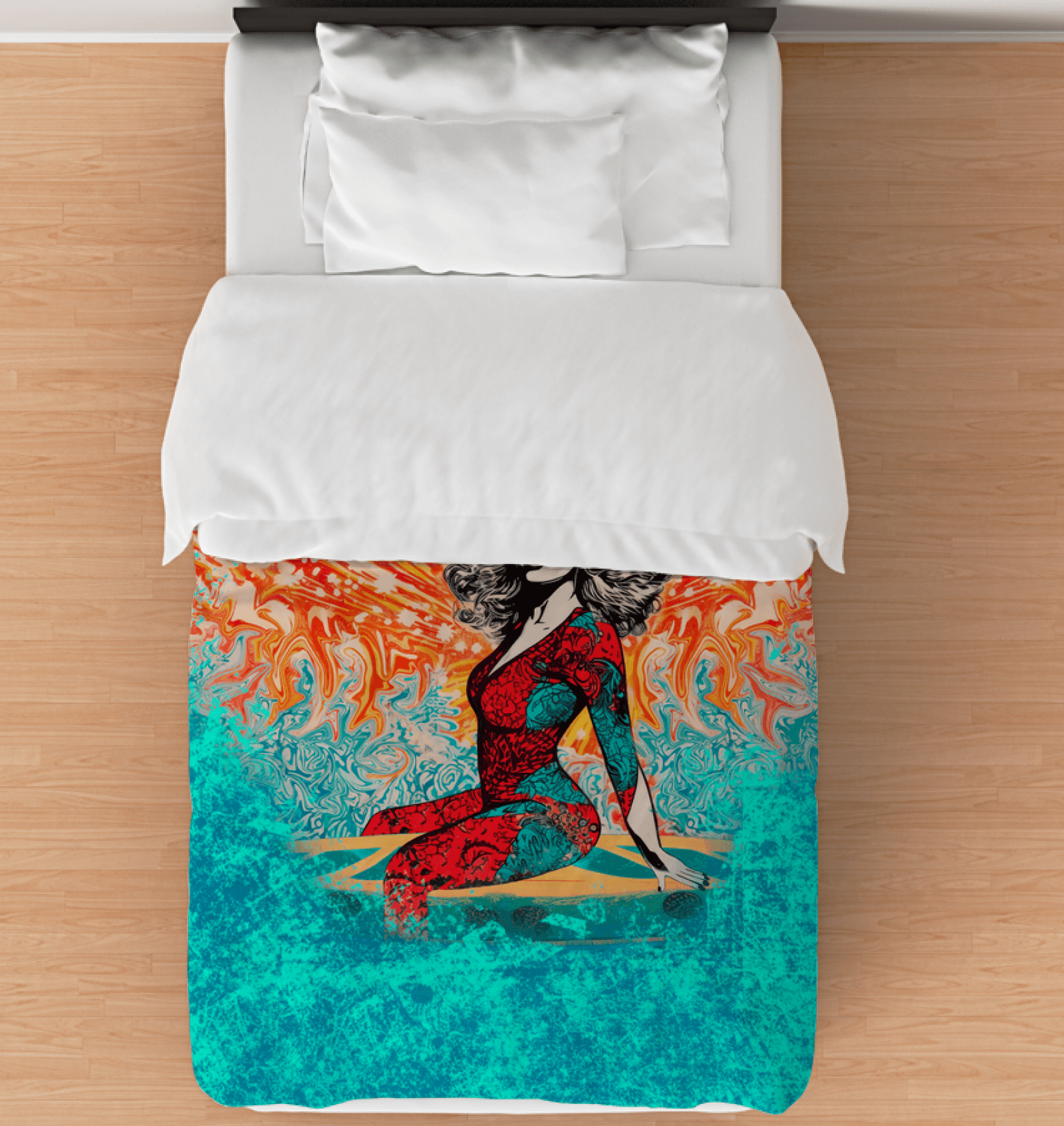 Tropical Tide Dreams Comforter Set - Beyond T-shirts