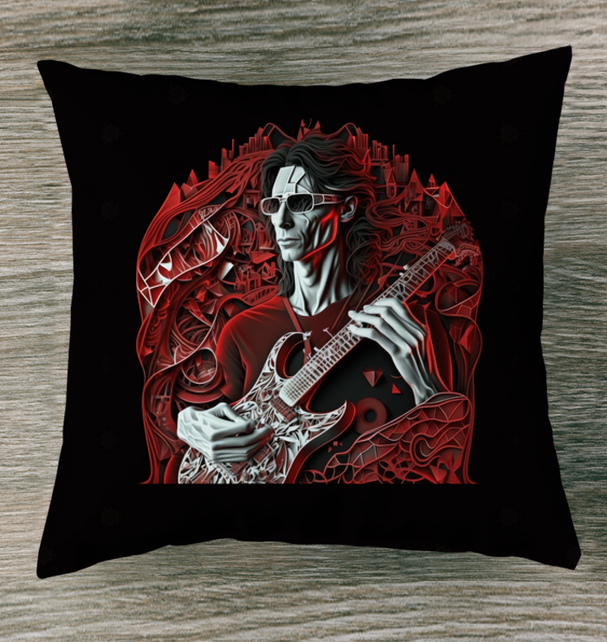 Pianist's Paradise Outdoor Pillow