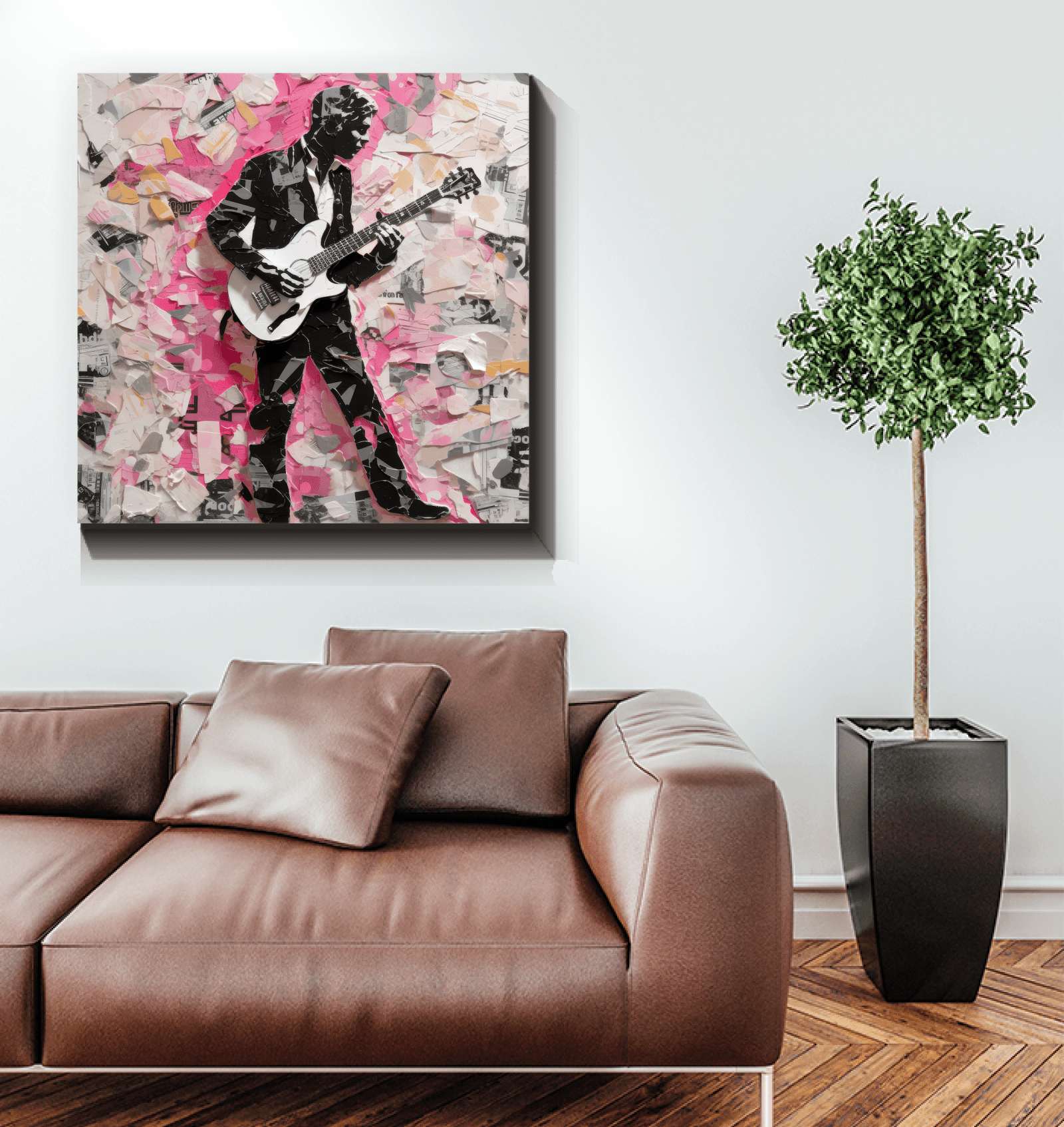 Harmonious Whispers Wrapped Canvas Melodic Insight - Beyond T-shirts