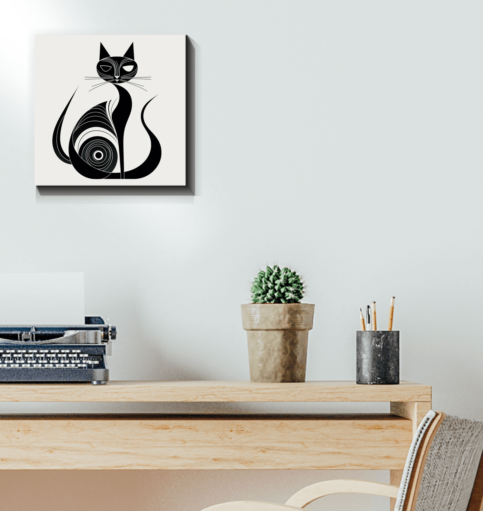 Playful Kitten Garden Adventure Canvas - Beyond T-shirts