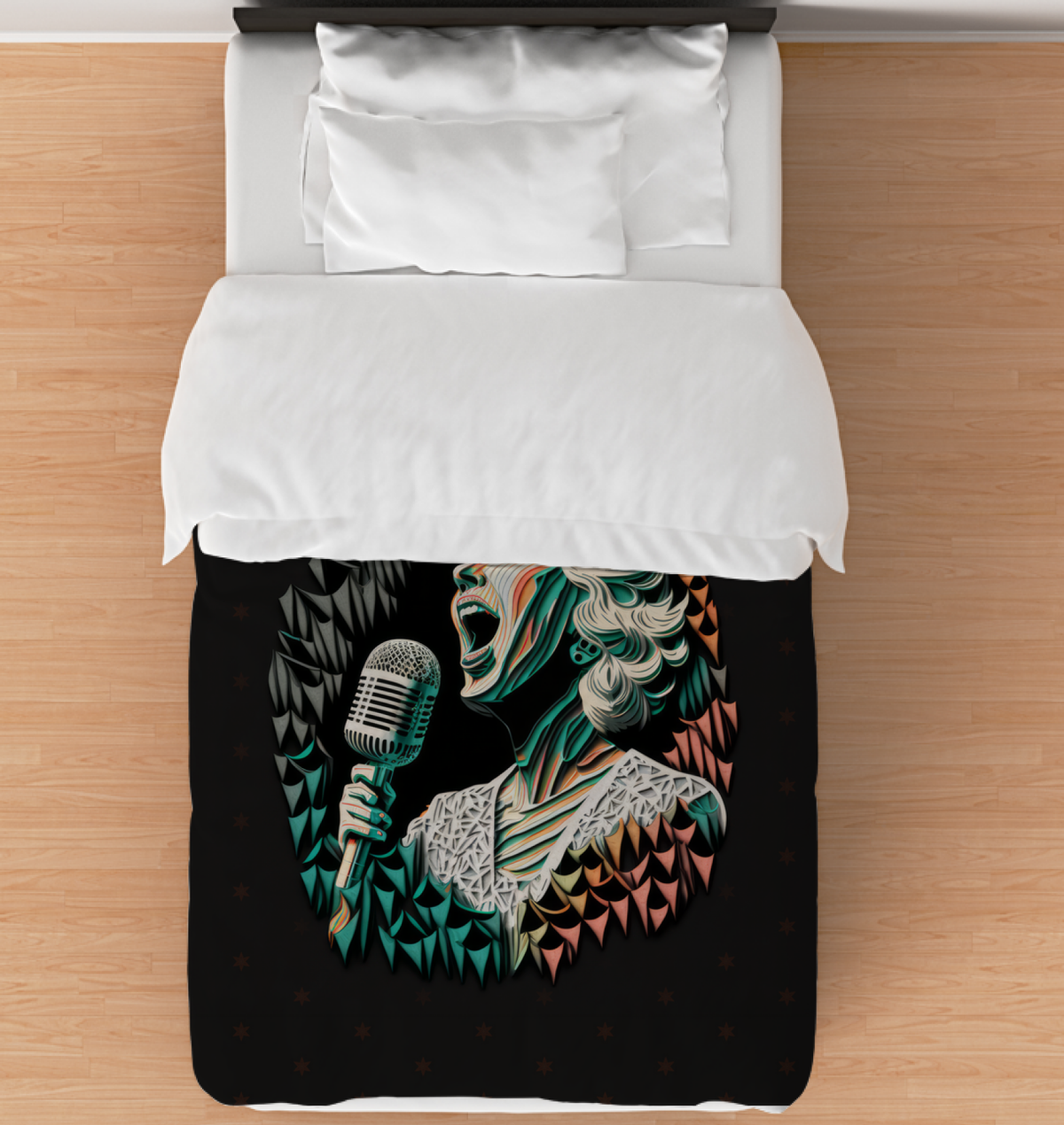 Heavy Metal Thunder Duvet Cover