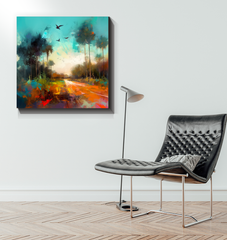 Canyon Dreamscape Wrapped Canvas