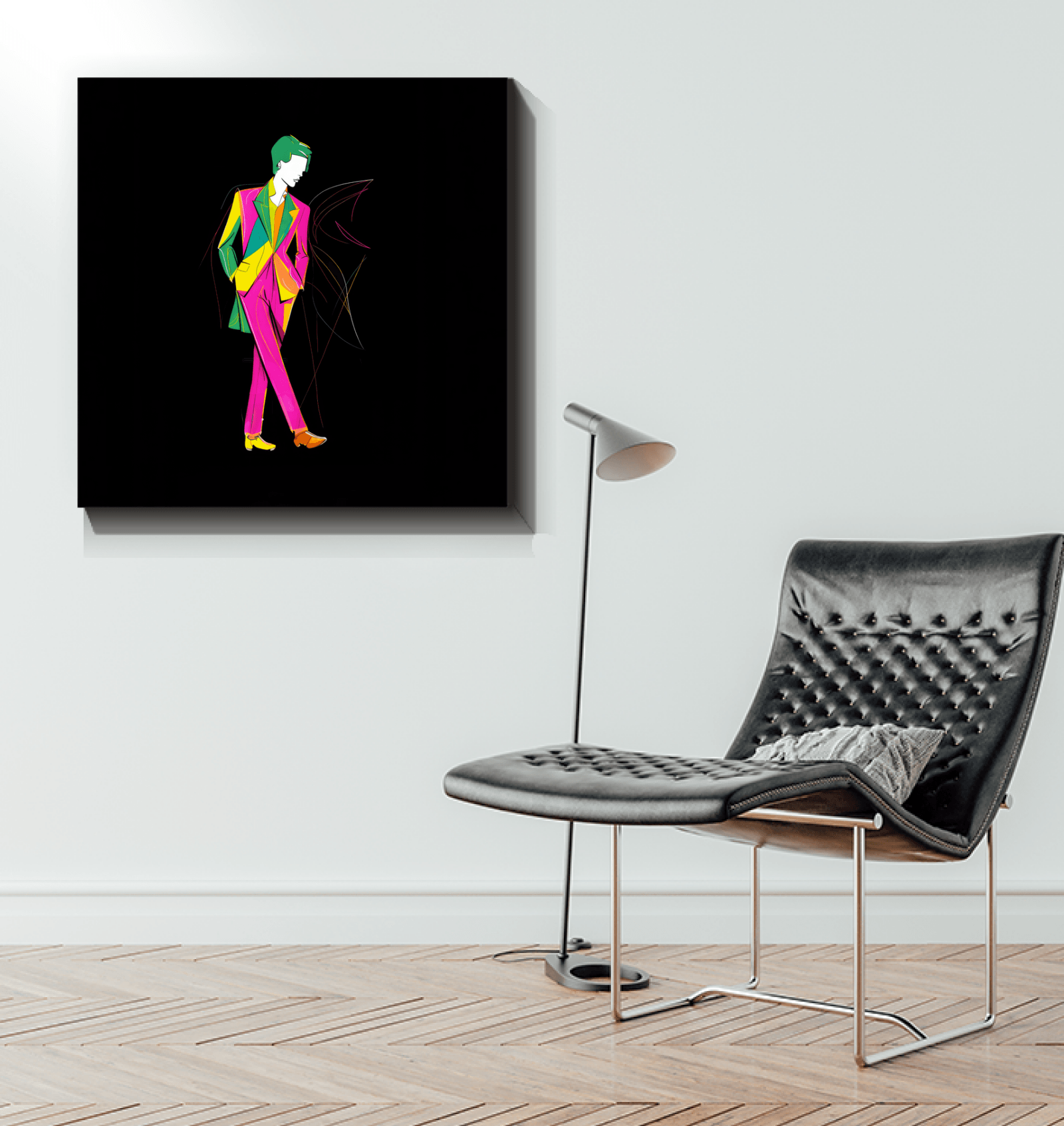 Fashionably Floral Canvas Art - Beyond T-shirts
