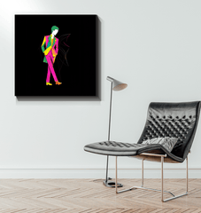 Fashionably Floral Canvas Art - Beyond T-shirts