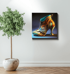 Step Forward with Futuristic Shoe Canvas - Beyond T-shirts