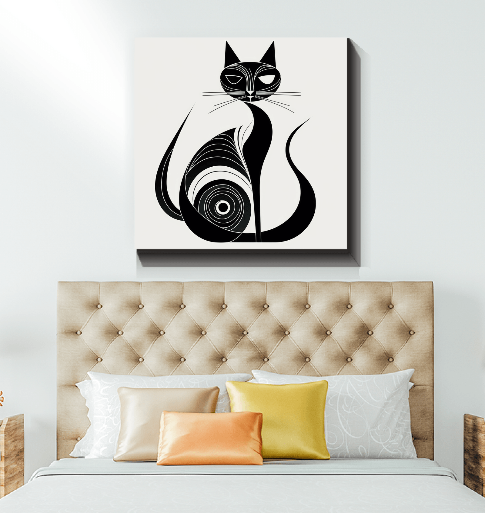 Playful Kitten Garden Adventure Canvas - Beyond T-shirts