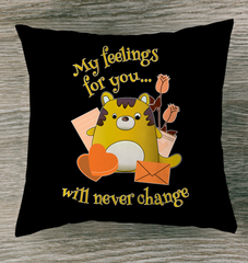 Feelings For You Outdoor Pillow