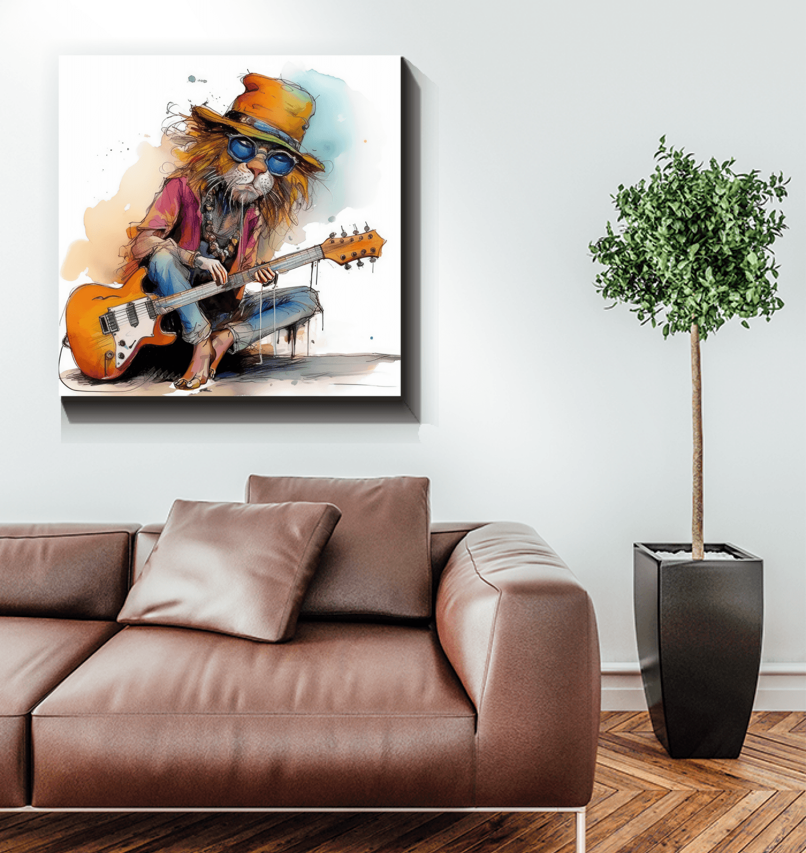 Harmonious Hoots Caricature Canvas - Beyond T-shirts